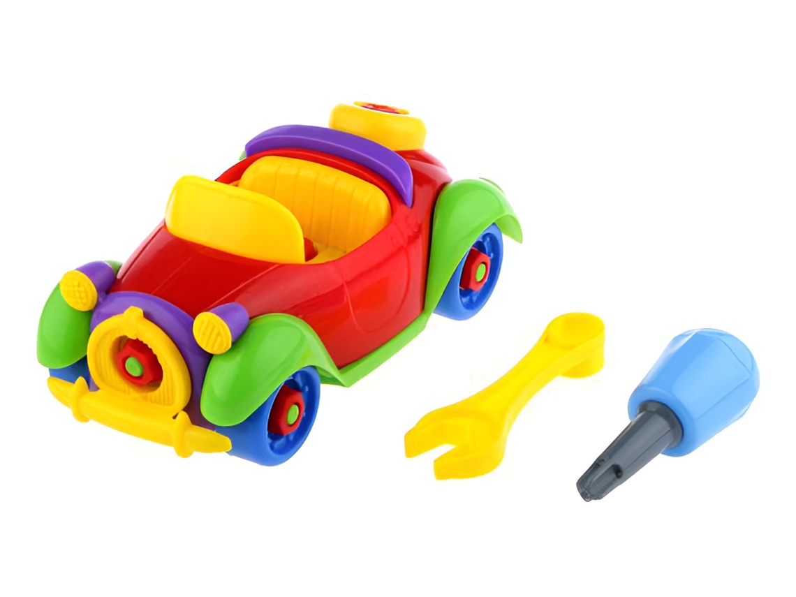 2 rompecabezas de plástico de coches clásicos Slowmoose para niños