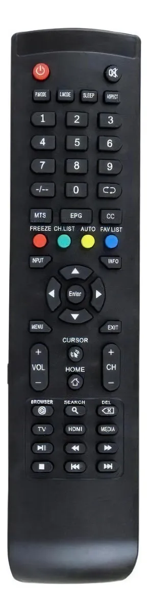 Control remoto Polaroid para Atvio Smart Cursor Ptv50174kiled Atv40vayotoy