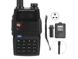 Radio Walkie-talkie Marina Uv F9+ Ip67 Resistente Al Agua, Doble Banda Uhf/vhf, Compatible Con Baofeng.