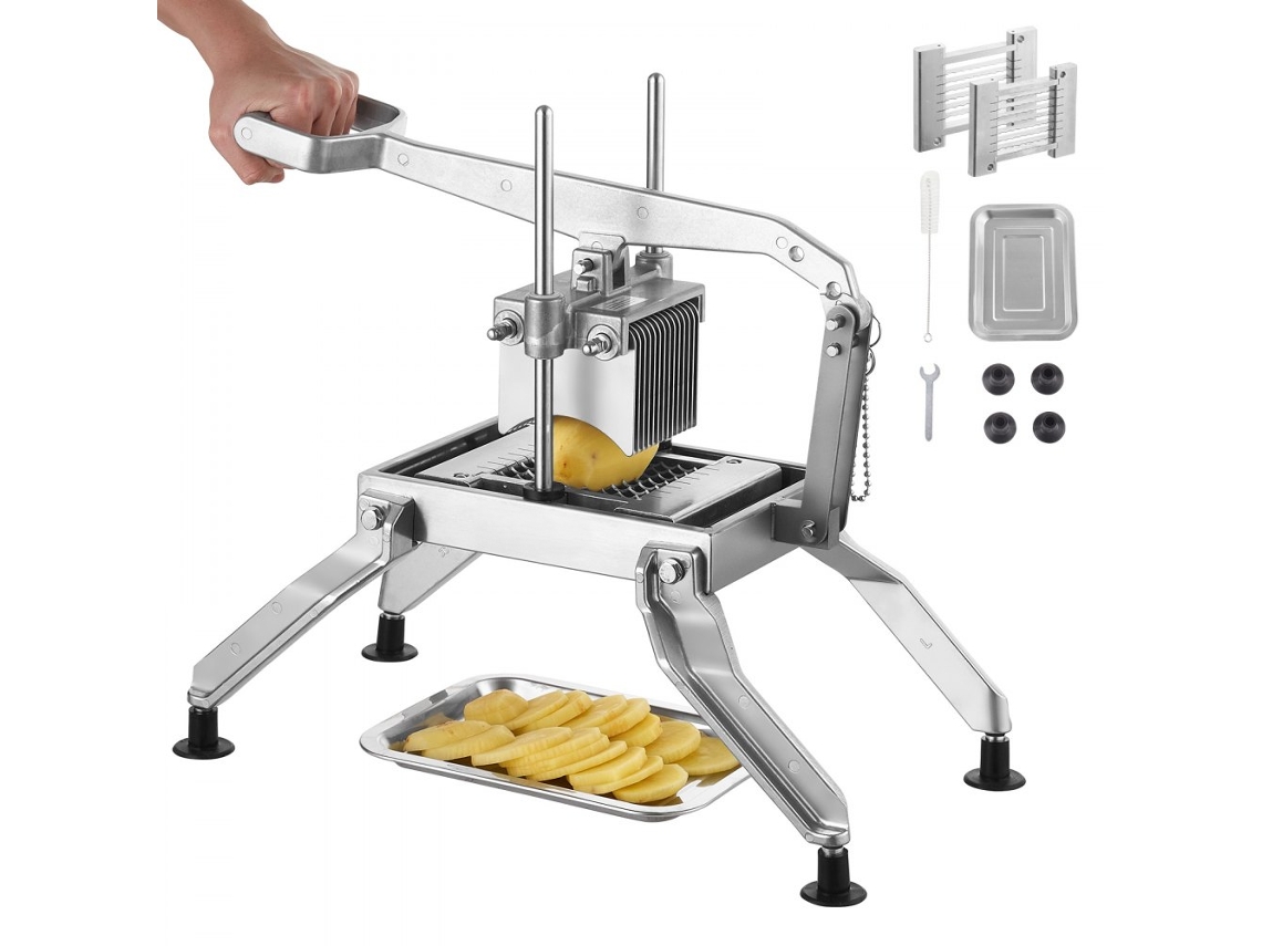 Cortador profesional de verduras y frutas con cuchillas de acero Tekmaquinas