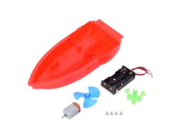 Modelo De Barco Aerodinámico Diy Para Montar Barco De Vela Eléctrico Juguete Educativo Para Niños