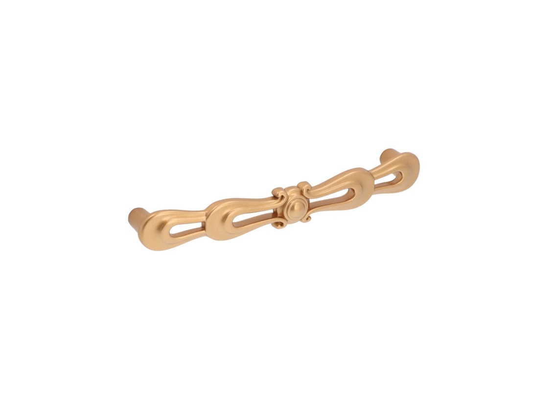 Tirador para mueble Aleación de zinc. Estilo clásico. Distancia al centro 128. Milán oro HARDWAREXCHANGE