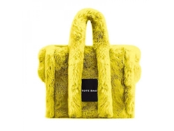 2026rebe-bolsa De Pelo Suave Para Mujer, Bolso Plush Fluffy Y2k Con Gran Capacidad Para Rwc Amarillo