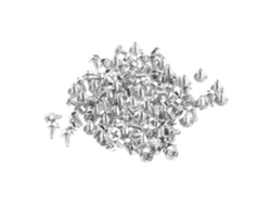 100 Piezas Dentadas 6 32 Pc De Ordenador Para Caja De Disco Duro De Montaje De Placa Base De Ordenador Tornillos