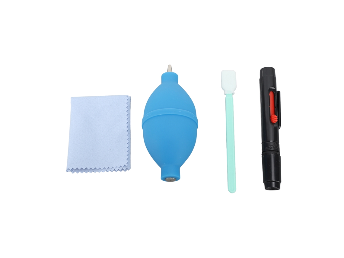 Kit de limpieza de cámaras 4 en 1, para limpiar cámaras digitales y DSLR, portátil.