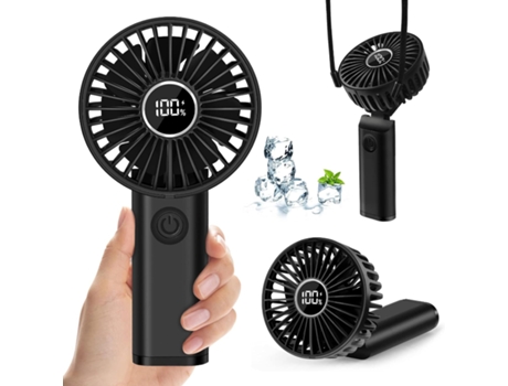 Ventilador Portátil OHPA Z5 Negro 3 Velocidades