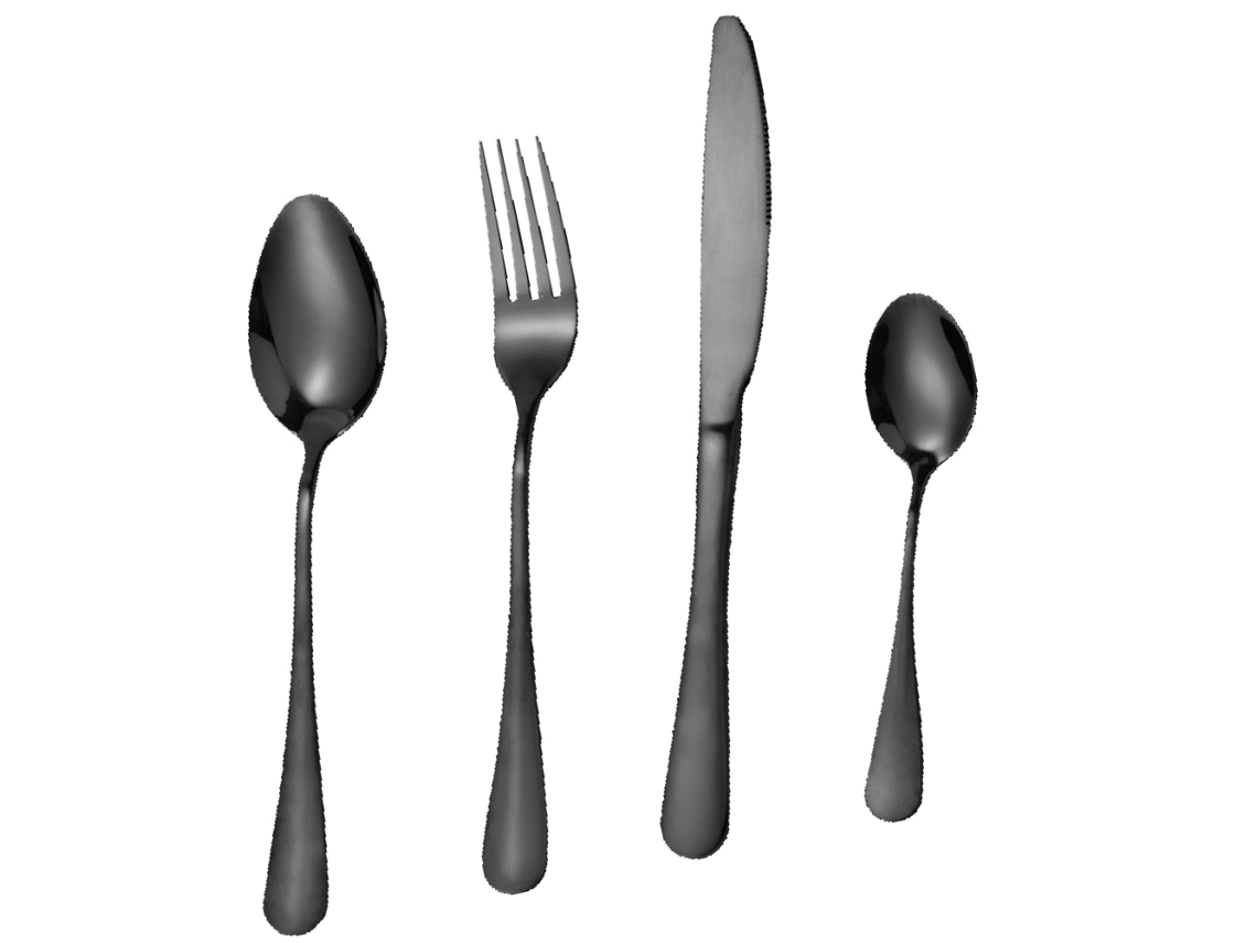 Juego de cubiertos infantiles: cubiertos reutilizables con tenedor, cuchillo y cucharas de mesa NEVEANCE
