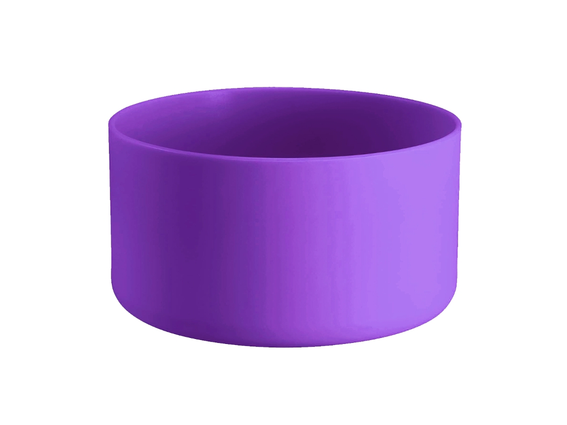 JILLIOPER Set de vasos térmicos de silicona antideslizante, alta temperatura, set de vasos de 7,5 cm y 9 cm con base de silicona