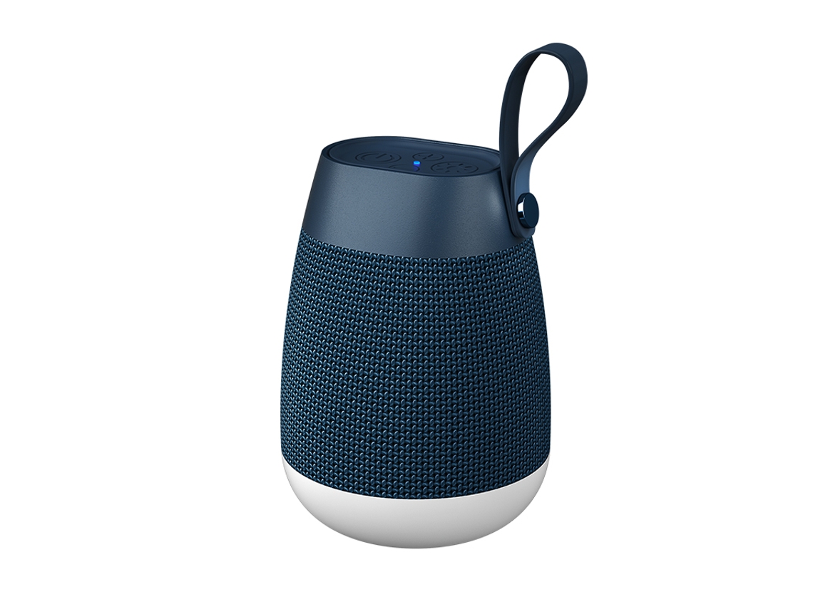 (azul) Mini Altavoz Portátil Rgb Ebs-702
