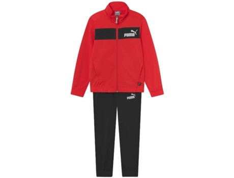 Traje de Niño PUMA Chandal Poly Cl Rojo (ROJO)