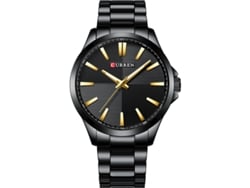 Reloj De Cuarzo Resistente Al Agua Con Correa De Acero, Reloj De Hombre, Reloj De Vestir Informal.