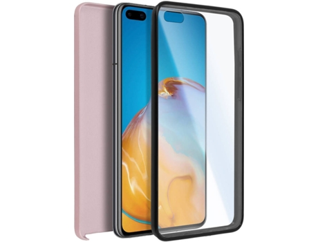 Carcasa Huawei P40 AVIZAR TPGLASS-PK-P40R Rosa