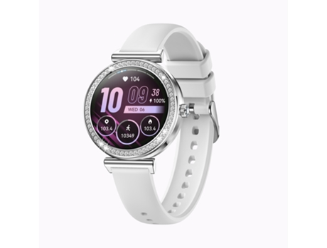 Smart Watch I109 1,27 pulgadas Monitoreo de salud de llamadas Bluetooth Más de 100 modos deportivos IP68 a prueba de agua - Plata CHRONUS