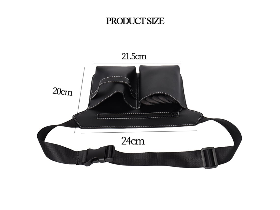 Bolsa Multifuncional Para Cabeleireiro Kit De Ferramentas De Cabeleireiro Cinto Com Compartimentos Para Tesouras