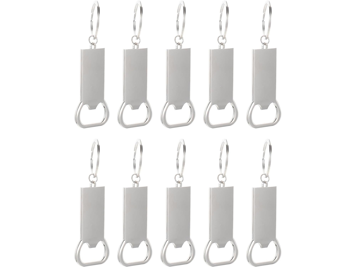 Juego De 10 Abridores De Botellas De Aleación De Zinc Delicados, Forma Única, Duraderos.