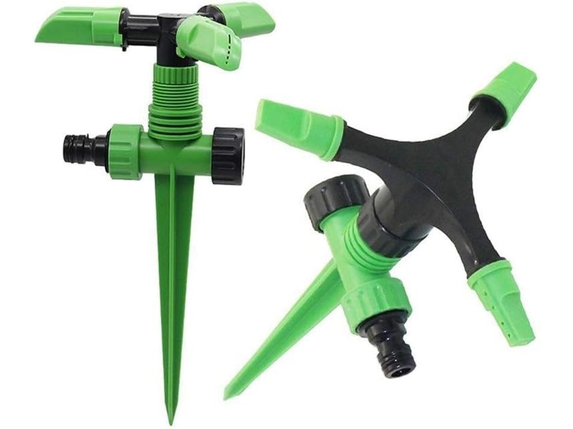 Aspersores Automáticos De Riego Jardín Con Rotación 360 Grados 2