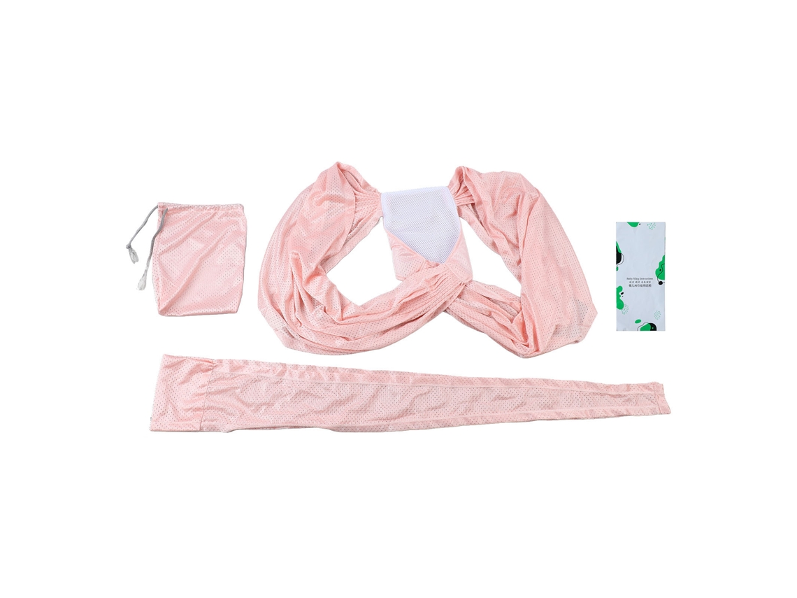 Cinturón De Arrullo Portátil Y Elástico Para Bebés, Talla L, Rosa, Para Recién Nacidos.