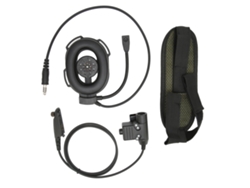 Casco De Motocicleta De Caza Militar Con Auricular Walkie-talkie Para Motorola Gp338 Gp-328