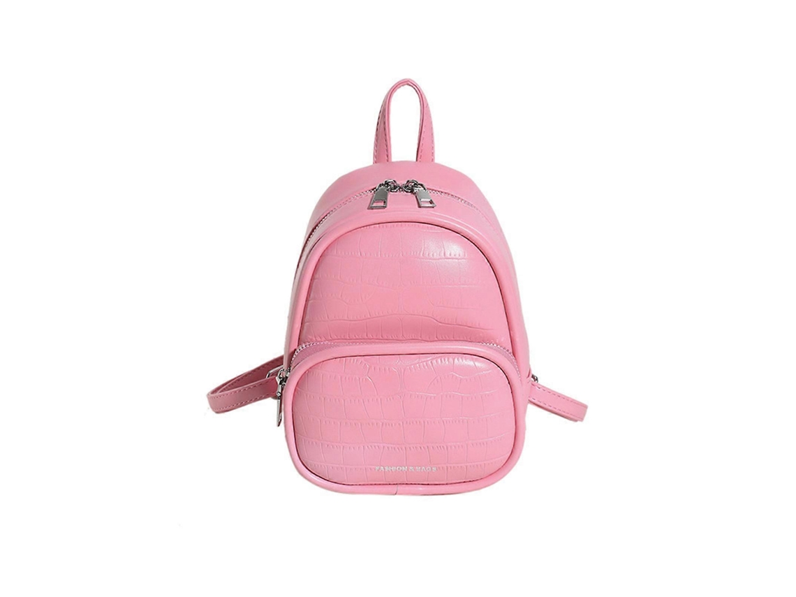 Mochila elegante y ligera, duradera y versátil, ideal para uso diario, escuela y trabajo. Color rosa.