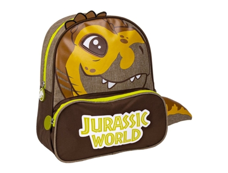 Mochila Escolar JURASSIC PARK Ocre