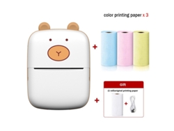 Mini Impressora de Bolso A8A Hd Impressora Térmica Sem Tinta GERTIZ