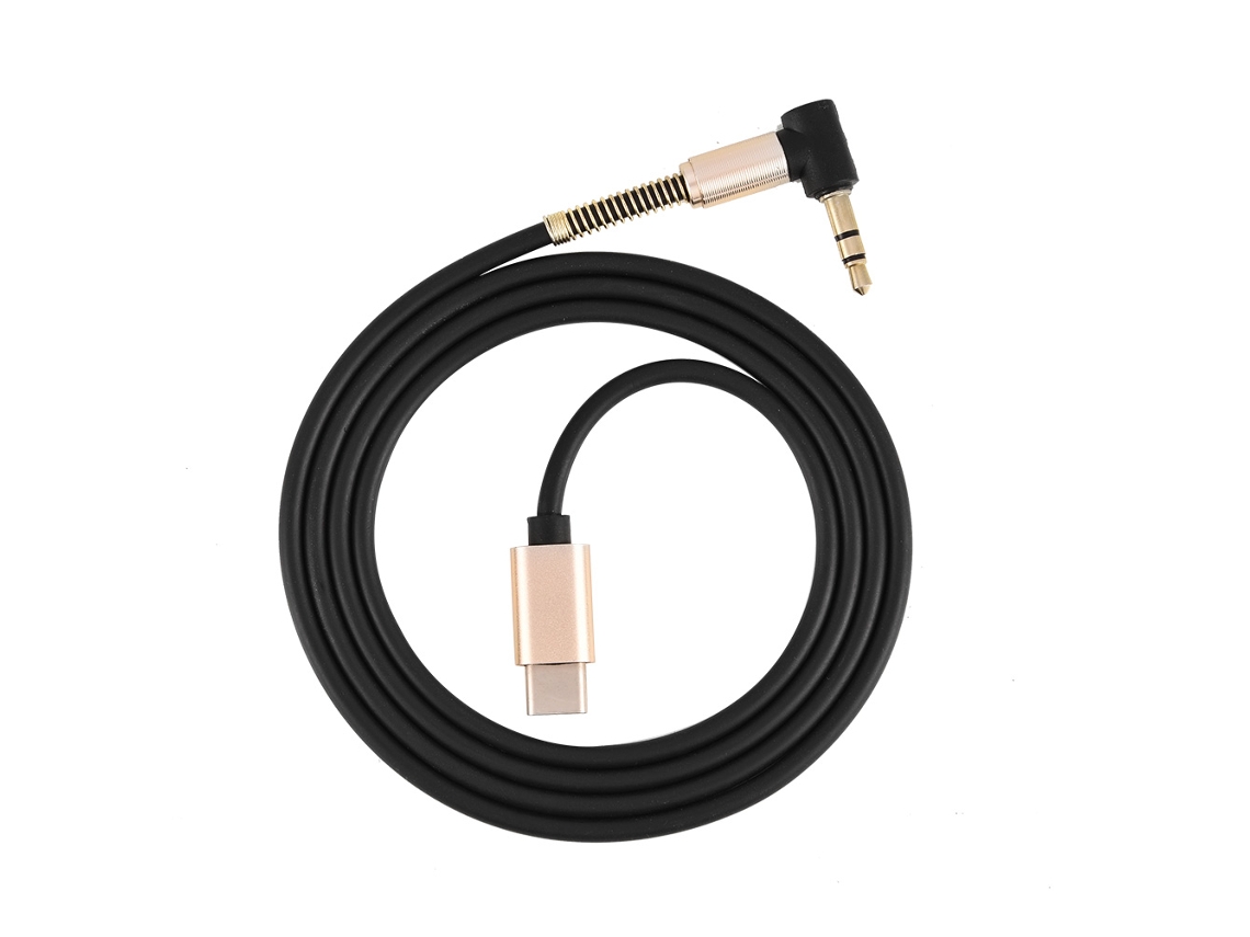 Cable Adaptador Macho De Usb-c A Conector Auxiliar De Audio De 3,5 Mm Para Google Pixel, Xiaomi 6, Moto Z