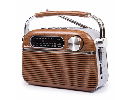 Radio Portátil Bluetooth KOOLTECH Vintage