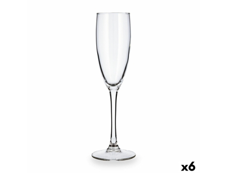 Copa de champán Luminarc Duero Transparente Vidrio (170 ml) (6 Unidades)