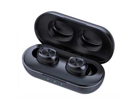 Auriculares Bluetooth True Wireless B239 True Wireless Earbuds 5.0 con micrófono con caja de carga negra a prueba de sudor
