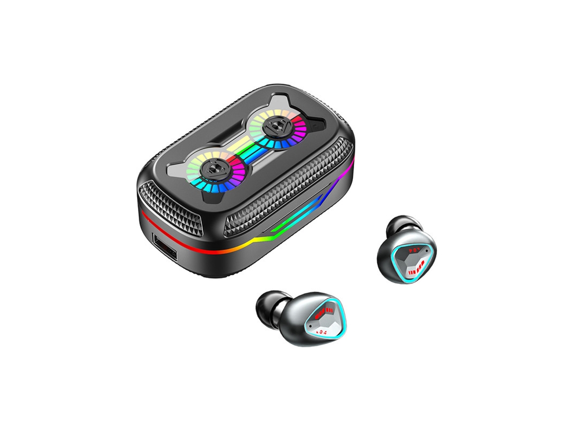 Auriculares Inalámbricos Dx Inalámbrico Oídos Estéreo Hd Llamada YIZHOOD Bluetooth Negro