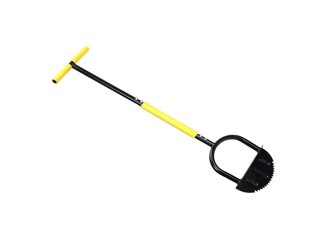 Bordeadora De Jardín De Media Luna Con Dientes De Sierra, Bordeadora Manual Ergonómica De Césped Con Mango Largo, Herramienta Para Bor