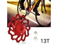 Polea De Cambio Trasero De Cerámica Para Bicicleta De Montaña Y Carretera, Aluminio 7005, 11t, 13t.