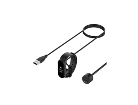 Cargador Usb Smartwatch Para Xiaomi Mi Band 7 Negro