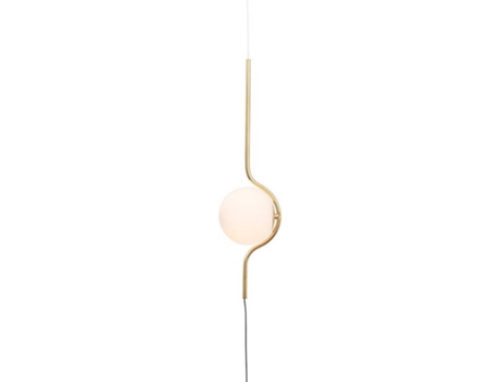 Lámpara de Pie FARO BARCELONA Le Vita (Dorado - LED - 6 W - Aluminio)