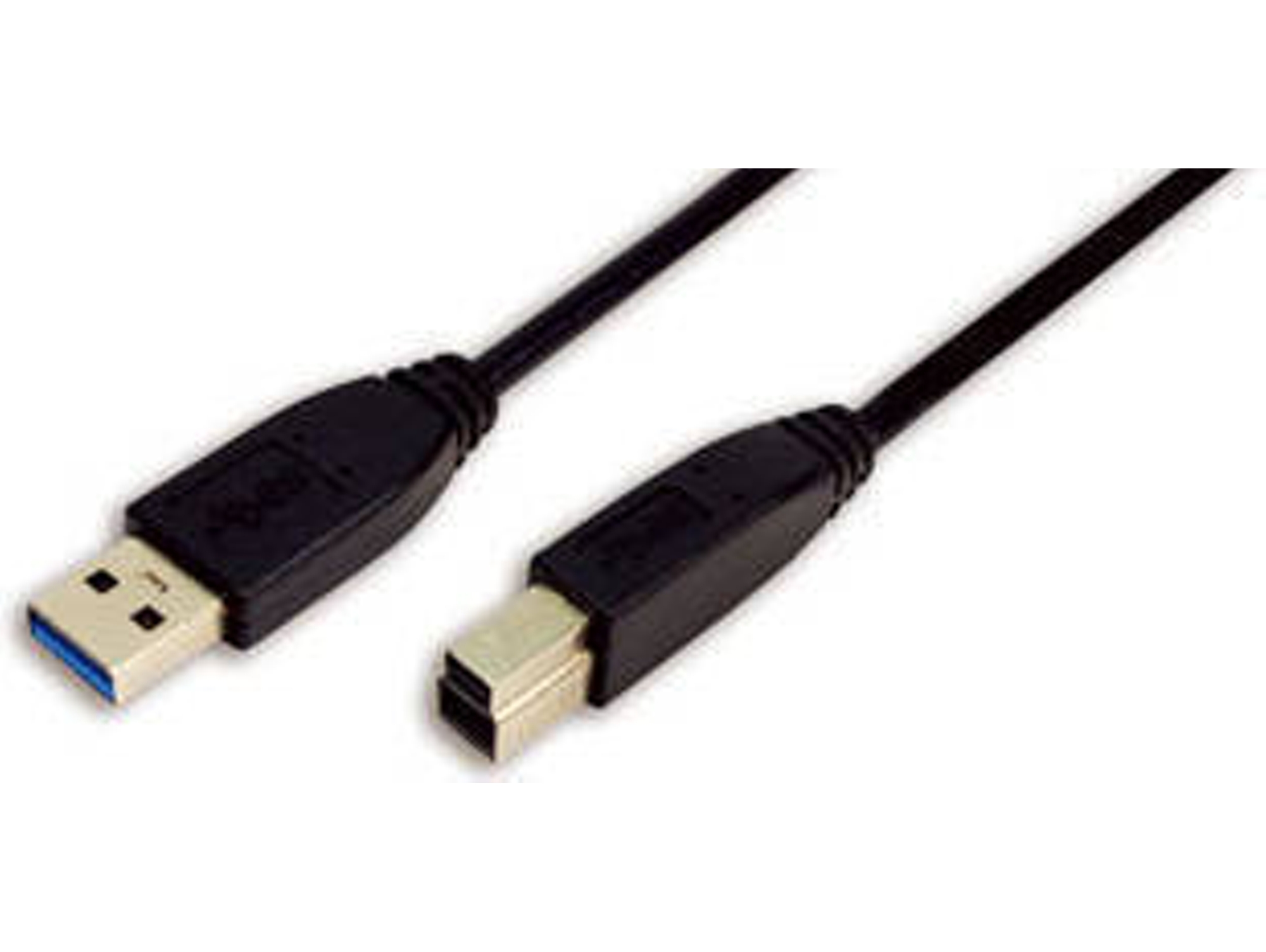 Cable USB LOGILINK (USB - 1 m - Negro)