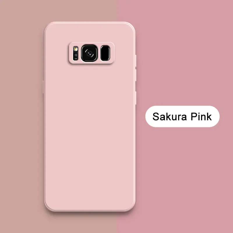 (samsung Note 10, Rosa) Funda De Silicona Líquida Para Teléfono Samsung, Cubierta Trasera Suave Y A Prueba De Golpes.