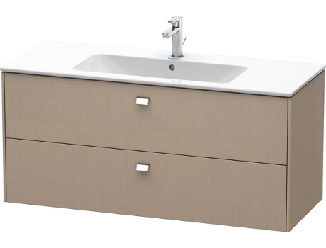 Mueble bajo lavabo DURAVIT Brioso de pared 122,0 x 47,9 cm con 2 cajones incl. hueco para sifón y delantal para lavabo ME by Starck 233612