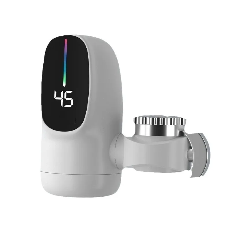 Grifo con calentador de agua eléctrico instantáneo, 3000 W, pantalla de temperatura. Siurn