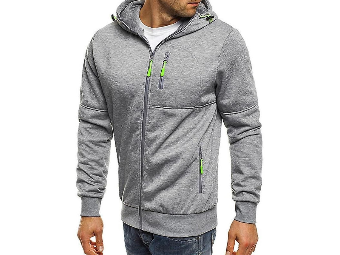 2026-chaqueta Con Capucha Para Hombre De Manga Larga Con Cremallera, Abrigo Exterior De Invierno Casual