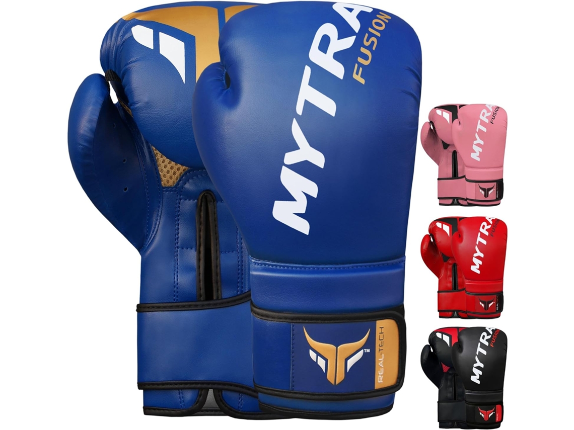 Mytra Fusion Guantes De Boxeo Mma – Entrenamiento, Sparring, Kickboxing, Muay Thai, Fitness Y Combate – Hombres Y Mujeres – 10oz À 16oz