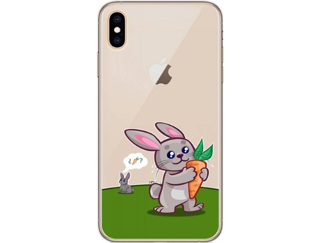 Carcasa iPhone XS Max TUMUNDOSMARTPHONE Conejo Multicolor