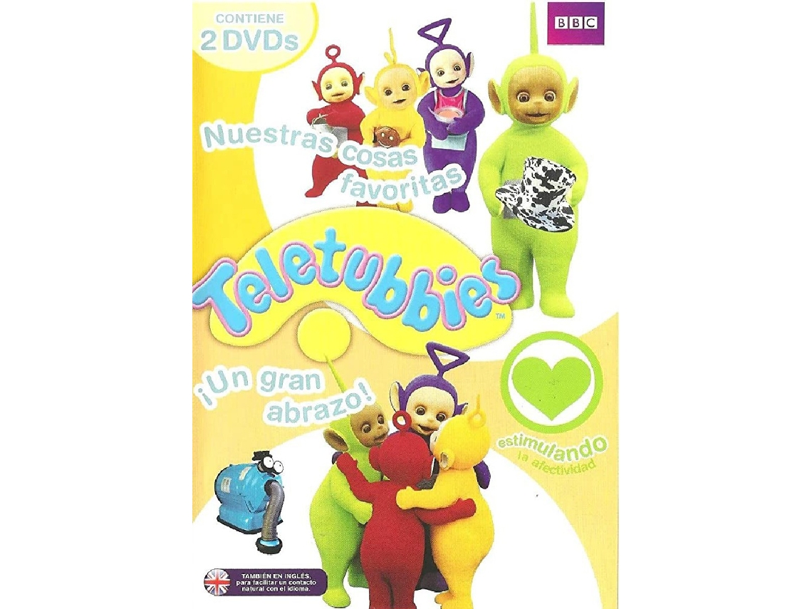 DVD Teletubies 2 Nuestras Cosas Favoritas Un Gran Abrazo
