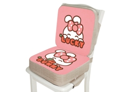 Asiento elevador Eifson para silla de comedor infantil, 510 cm (conejo)
