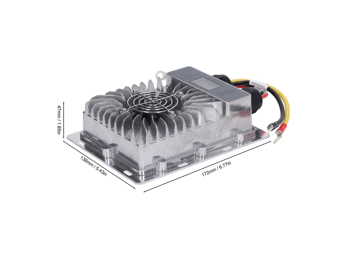 Controlador de carga solar MPPT de 600 W, entrada de 17,8 V, salida de 10,3 V, módulo reductor para baterías