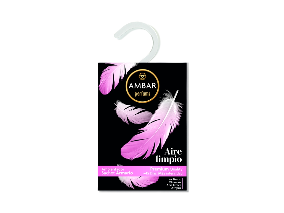 Ambientador de Armario AMBAR PERFUMS Ambar Clean Air 45Días