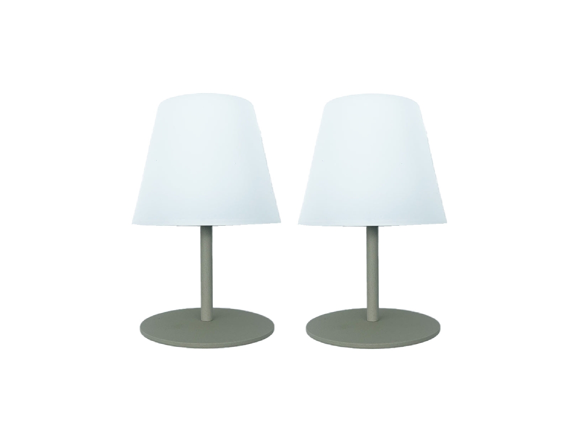 Juego de 2 lámparas de mesa H16CM TWINS LUMISKY