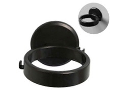 Soporte de pared para secador de pelo 2026, Cabello, Almacenamiento 52 Negro GOKOCO