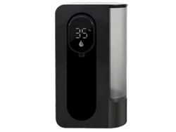 Dispensador automático de jabón líquido de 500 ml, montaje en pared, sin contacto, para manos y lavavajillas, color negro Rosewell