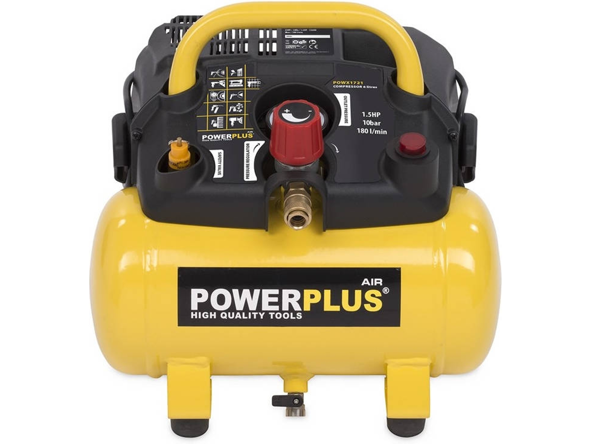 Compresor de Aire POWERPLUS POWX1721