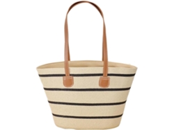 Bolso De Playa De Paja, Bolso Tote De Paja Tejida Bolsa De Almacenamiento Bohemia Para Viajes,